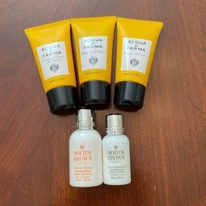 Body Lotion and Shampoo